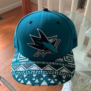 Rare print Sharks hat